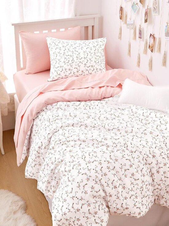 Other - Floral Comforter Set, Coquette Cottagecore Aesthetic Cute Flower Pattern for Wom